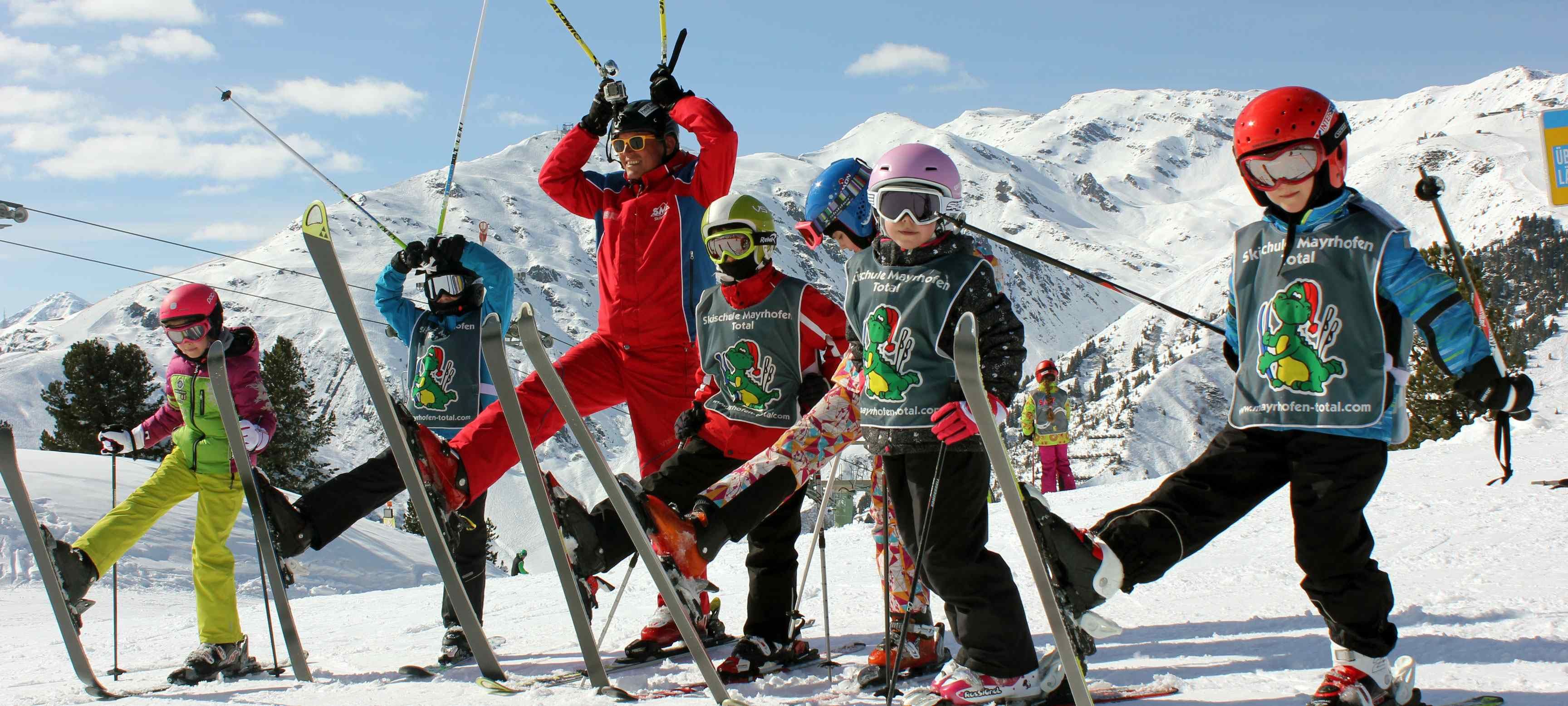 kids ski school Mayrhofen